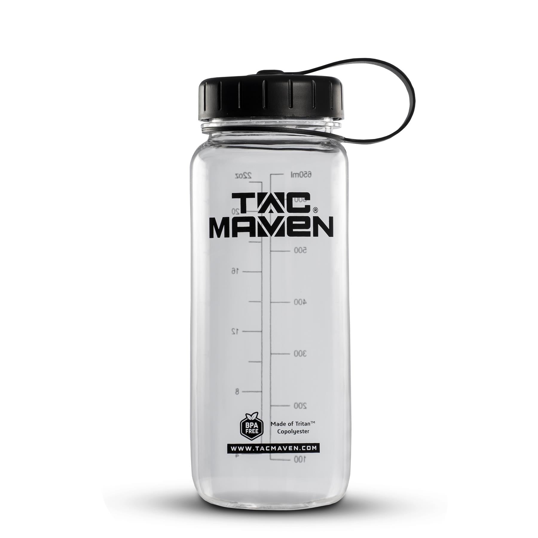 Sticla Norman Tritan® Bottle 650ML - Transparent D19012 Transparent Pentagon Tactical - Hidratare Pură și Fiabilă în orice Misiune