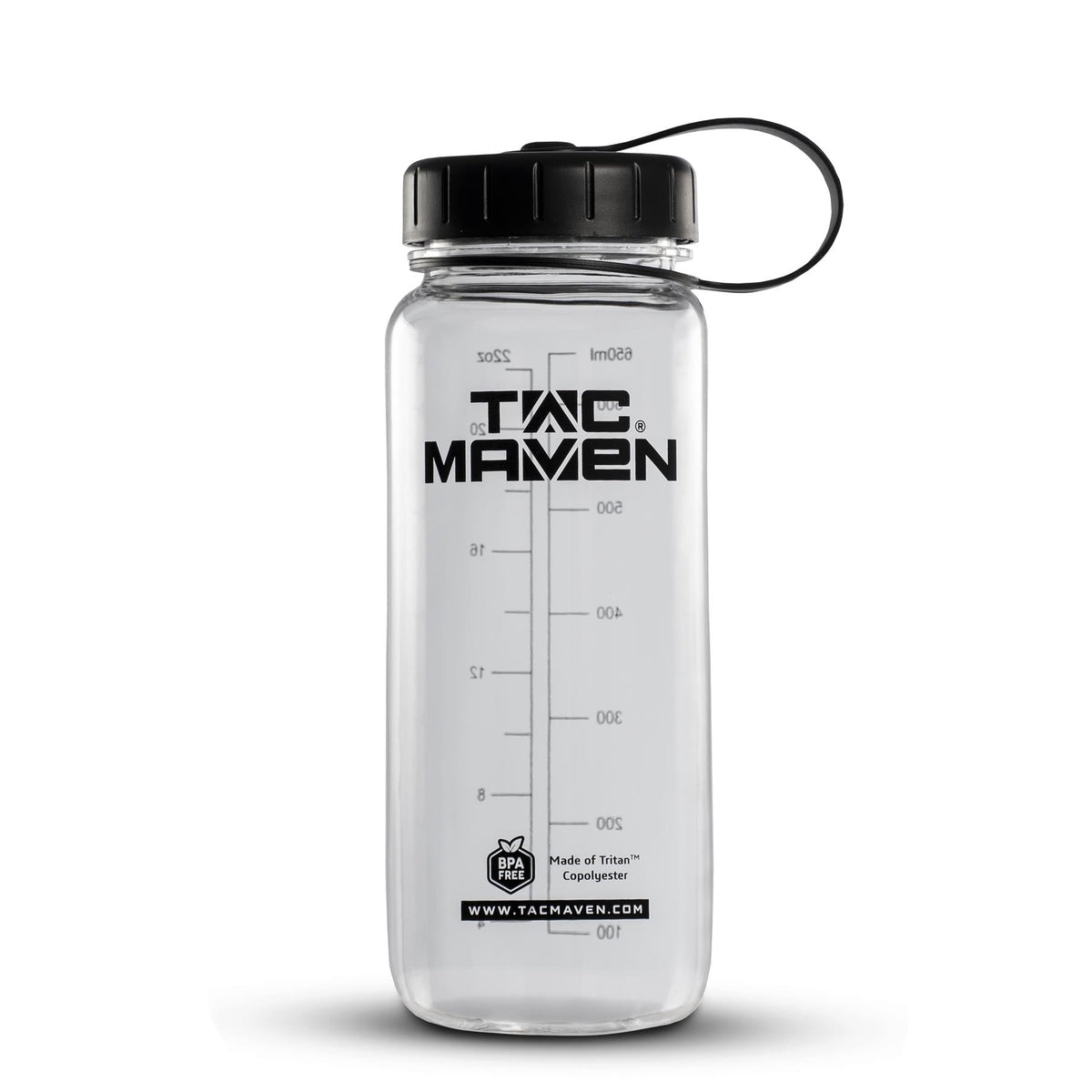 Sticla Norman Tritan® Bottle 650ML - Transparent D19012 Transparent Pentagon Tactical - Hidratare Pură și Fiabilă în orice Misiune