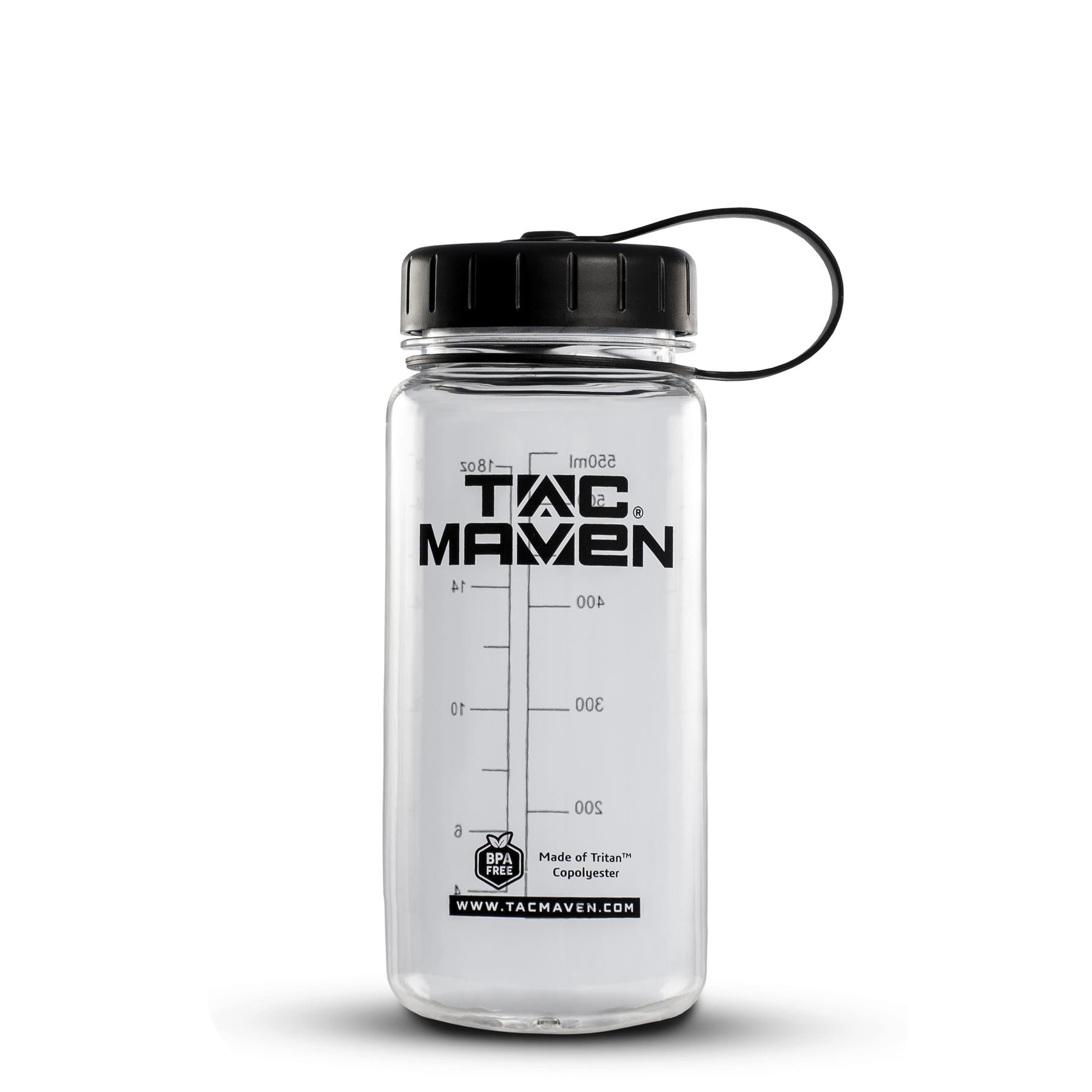 Sticla Norman Water Bottle 550ML - Transparent D19011 Transparent Pentagon Tactical - Hidratare Esențială și Fiabilă