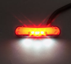 Stop LED Roșu Triunghiular Louis - Iluminare Placă Număr, E-aprobat