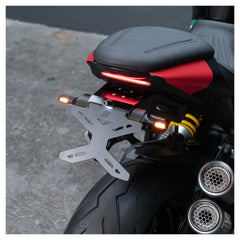 Stop Spate cu Semnalizare Motoism pentru Ducati Monster 937 - LED, Mat Negru