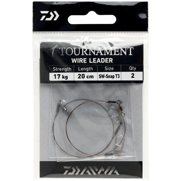 Strună Metalică DAIWA TN Wire Leader - 20cm, 8kg, 2buc