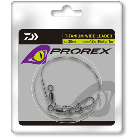 Strună Pescuit Rapitor Prorex Titan DAIWA - Anti-Mușcătură, 20cm/12kg - 2