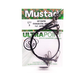 Strune Pescuit Mustad 7STR Coastlock - Rezistență Maximă, 30cm/25lb - 1
