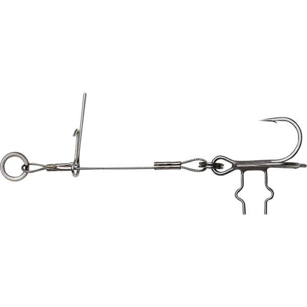 Strungă Carbon T-Treble Spike 1/0 SAVAGE GEAR - Antităiere, 11cm