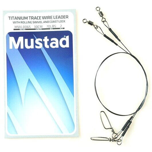 Strungă Mustad Titanium Trace - Rezistență Maximă la Rapitori - 1