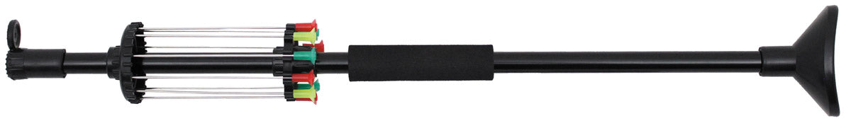 Suflătoare cu Săgeți cu Vizor Negru FoxOutdoor - 45cm Lungime, 10 Săgeți