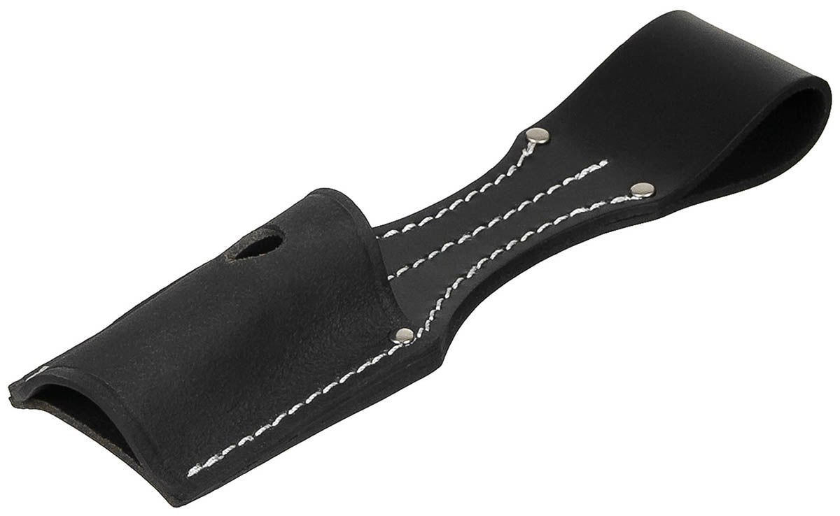 Suport Baionetă K98 Repro Negru MFH - 100% Piele, Buclă curea 5cm