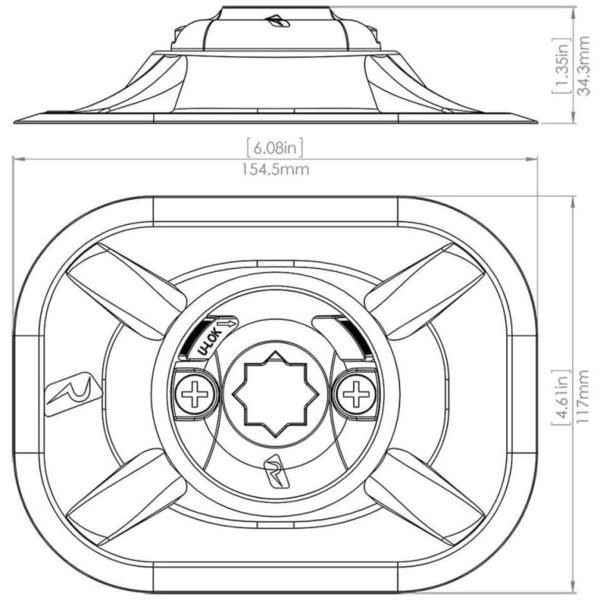 Suport Barcă Lansetă RAILBLAZA Allroundmarin - Fixare Rapidă, Universal - 6