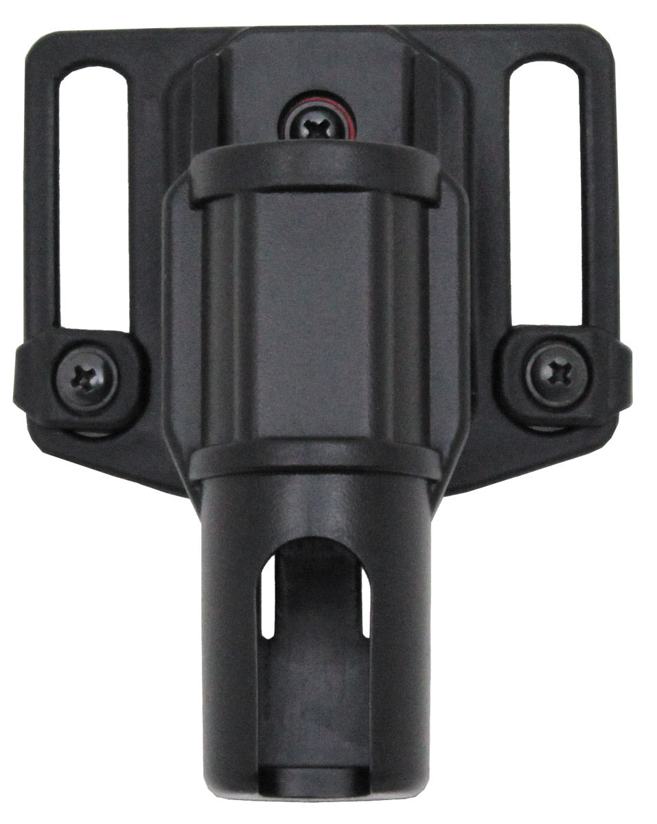 Suport Baston 9,5cm Rotativ Negru MFH - Fixare centură 5.5cm, Rotativ 360°