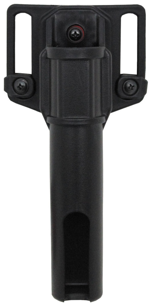 Suport baston Schlagstockhalter Negru MFH - Rotire 360°, Fixare 5.5cm