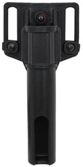 Suport baston Schlagstockhalter Negru MFH - Rotire 360°, Fixare 5.5cm