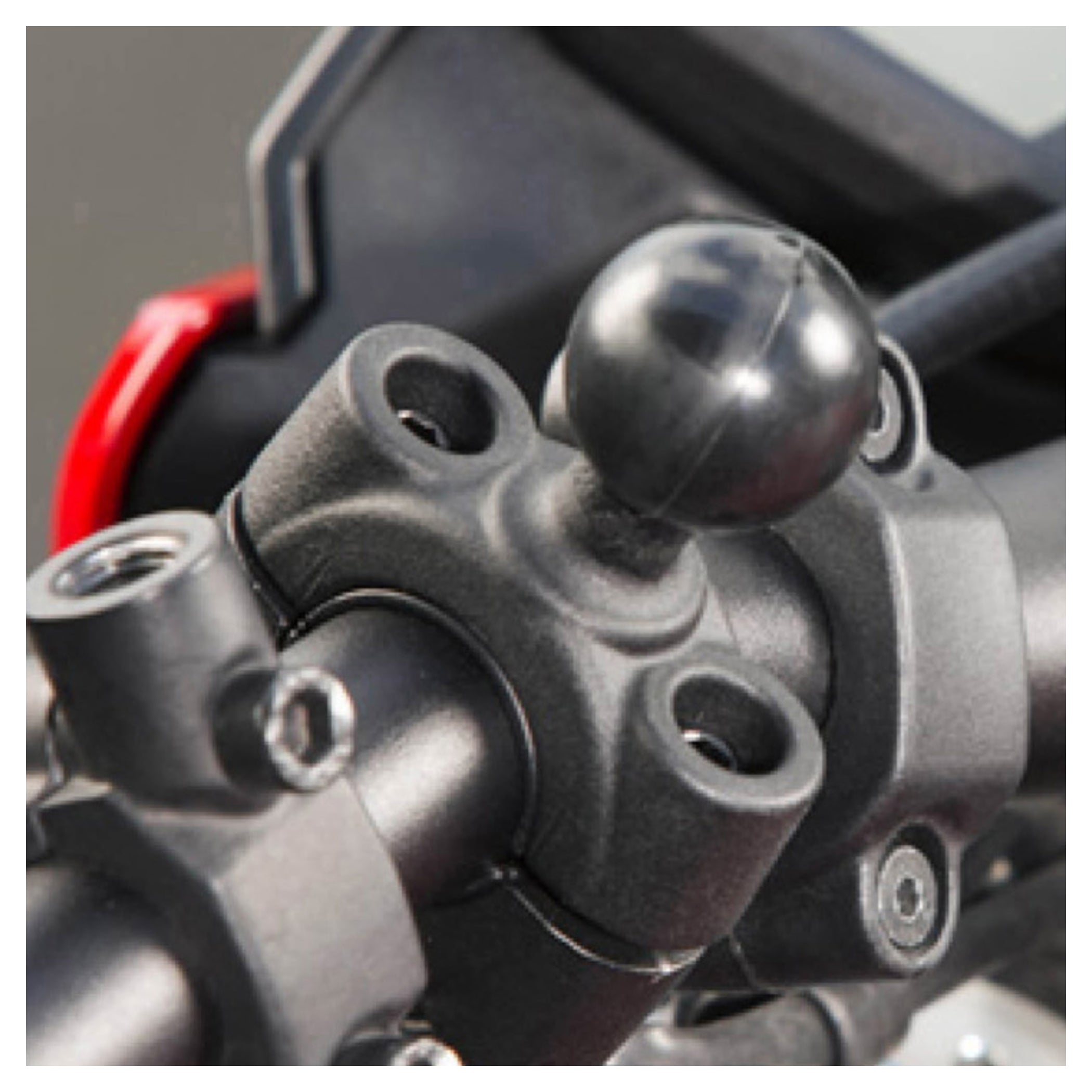 Suport Bază Torque cu Bilă B 1" RAM Mounts - Prindere Ghidon/Bară