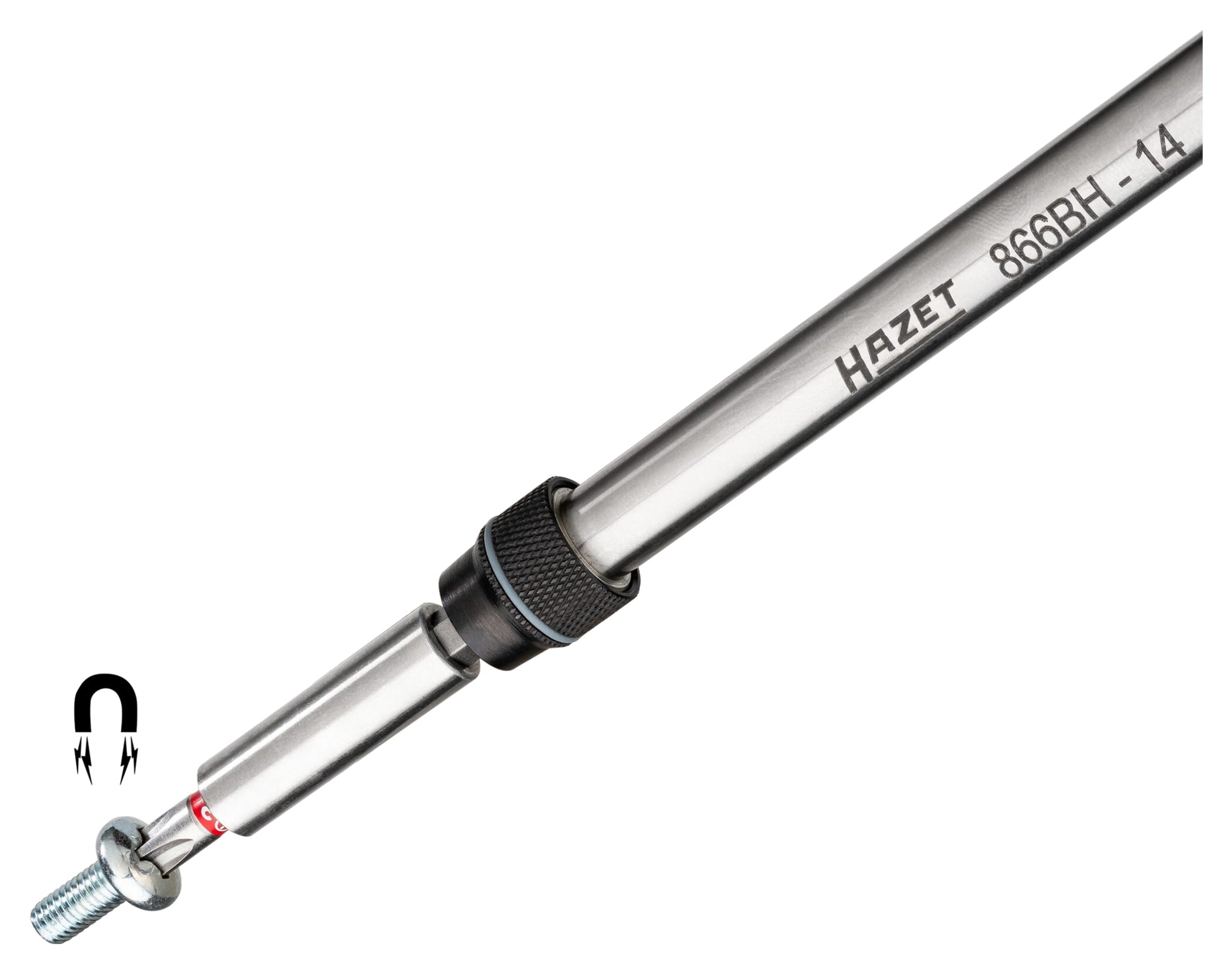 Suport Bit Telescopic Hazet - Magnetic, Reglabil 205-358mm