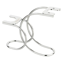 Suport Brici Merkur 4002 Herbertz - Metal cromat, Eleganță și Durabilitate.