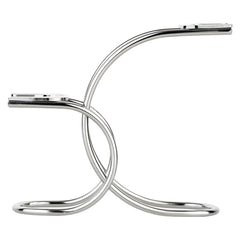 Suport Brici Merkur 4002 Herbertz - Metal cromat, Eleganță și Durabilitate.