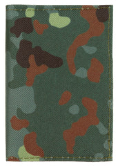 Suport documente BW Flecktarn Camo MFH - 5 compartimente, 6 folii