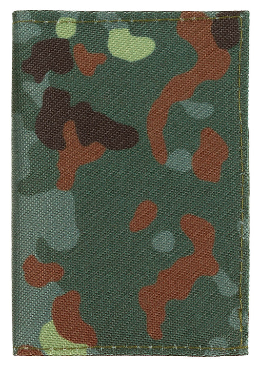 Suport documente BW Flecktarn Camo MFH - 5 compartimente, 6 folii