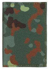 Suport documente BW Flecktarn Camo MFH - 5 compartimente, 6 folii