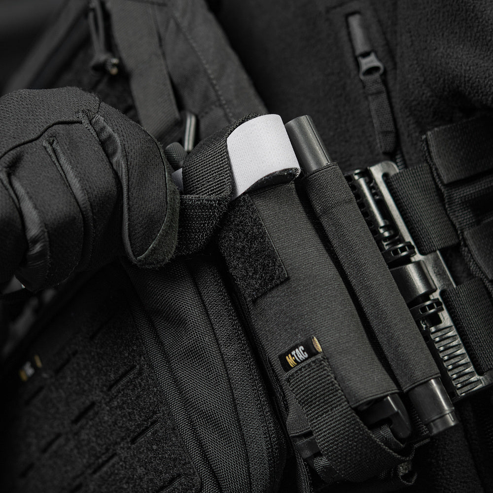 Suport Elastic Garou Gen.III M-Tac - Negru, Acces Rapid