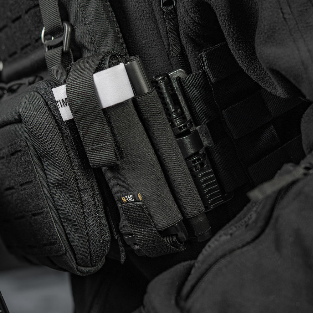 Suport Elastic Garou Gen.III M-Tac - Negru, Acces Rapid