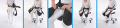 Suport Ergonomic Bay-Sit Lite Negru - 1000D Cordura, Suport Lombar