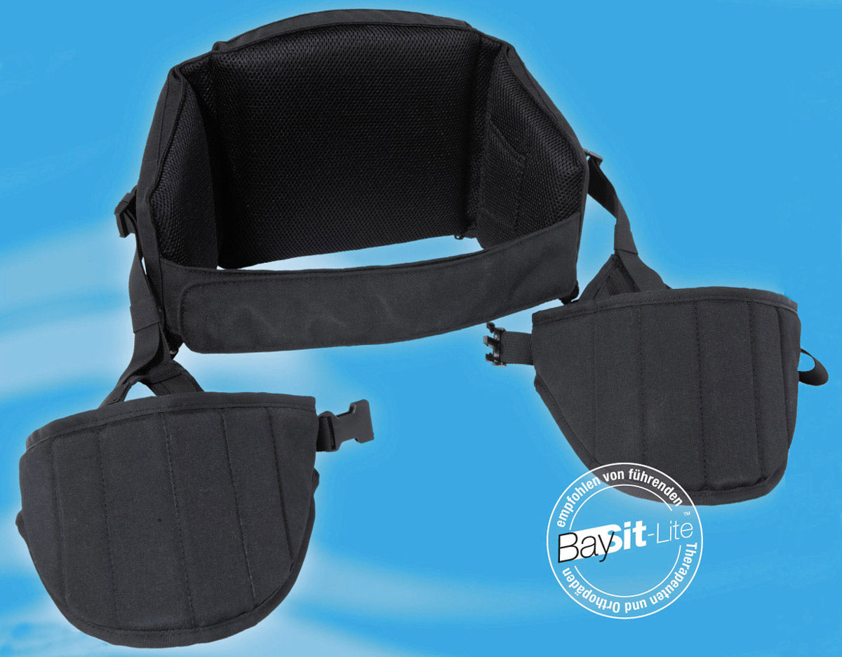 Suport Ergonomic Bay-Sit Lite Negru - 1000D Cordura, Suport Lombar
