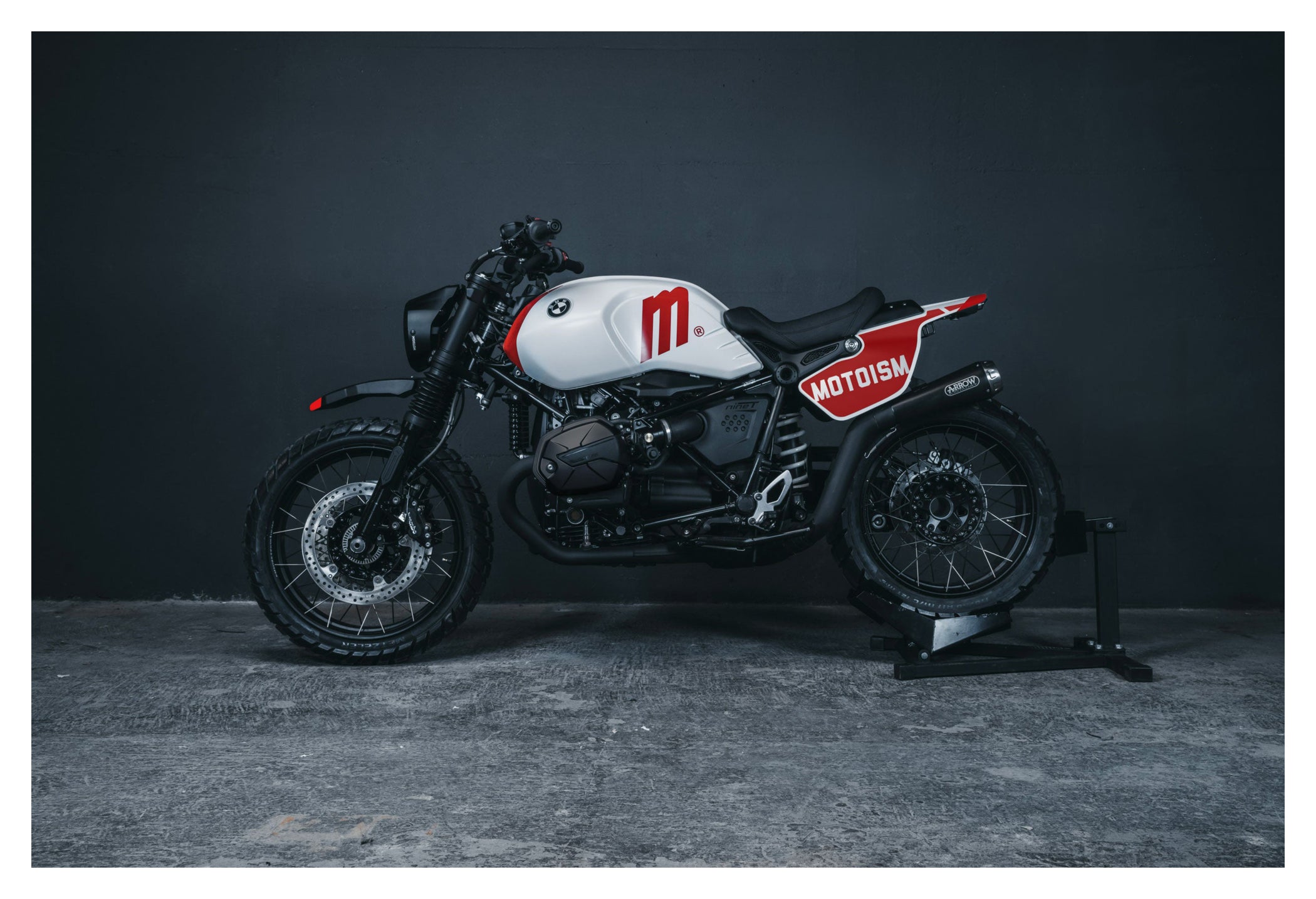 Suport Far LED Nino Motoism - BMW R nineT, Aluminiu CNC