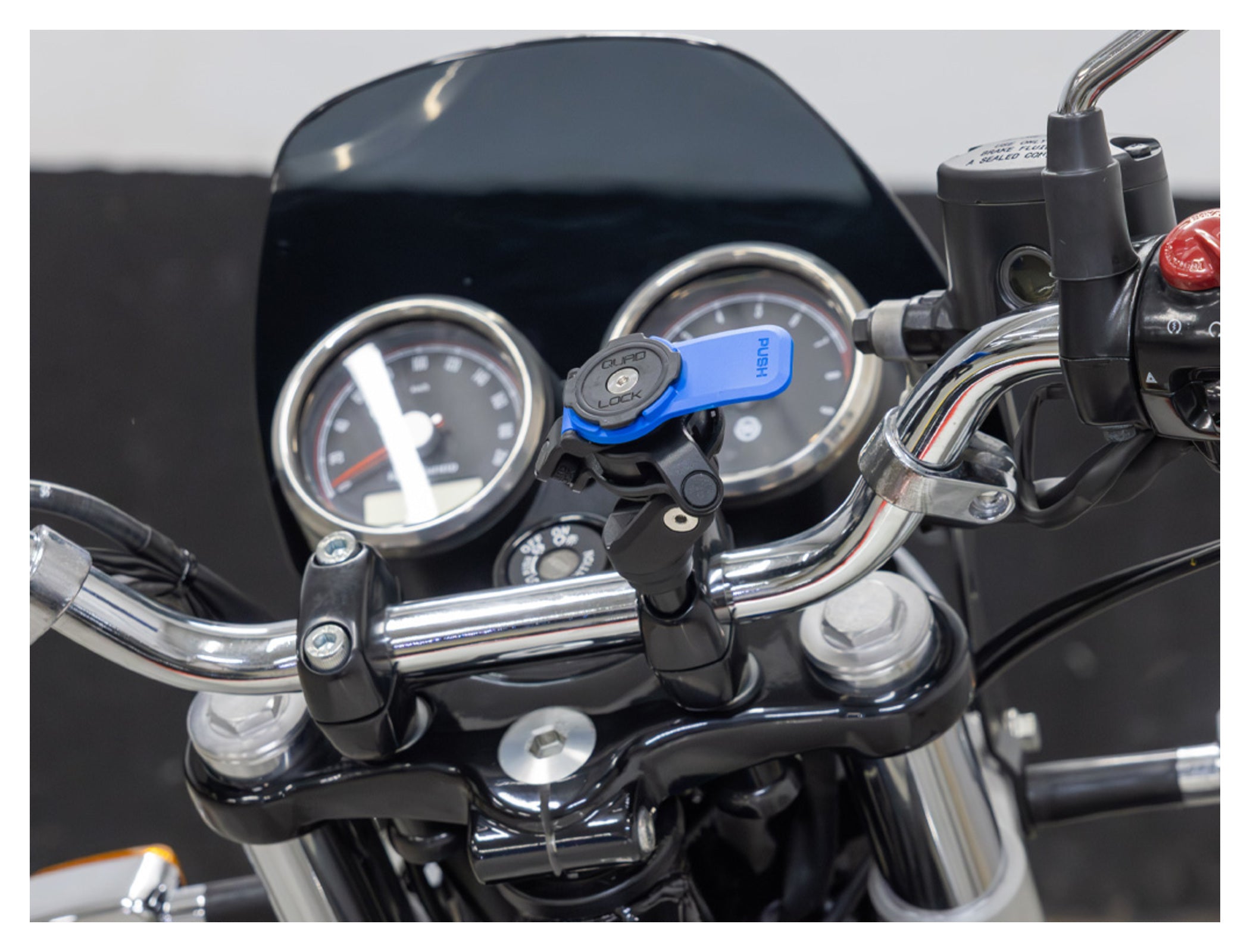 Suport Ghidon Moto Quad Lock - Fixare M8, Unghi Ajustabil
