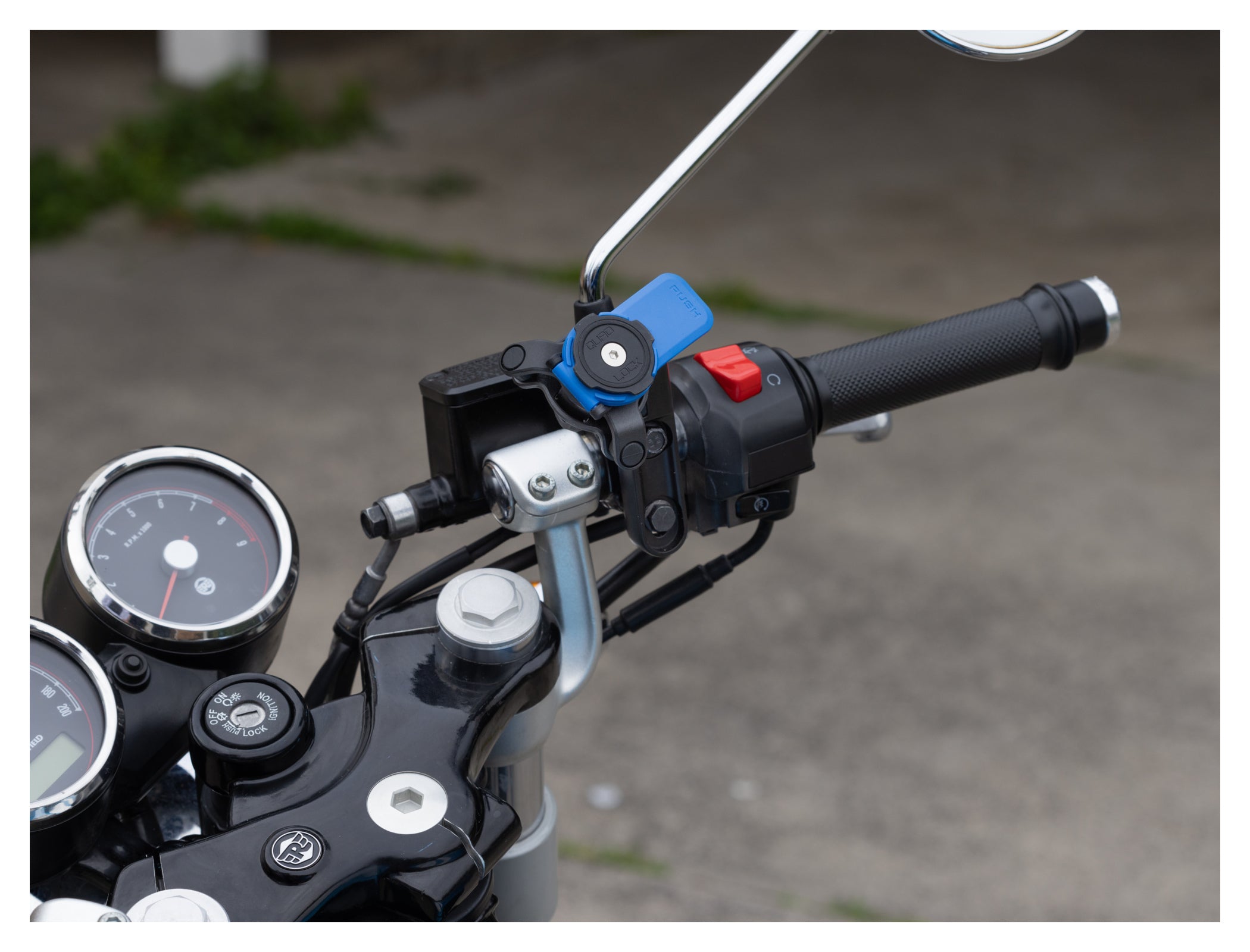 Suport Ghidon Moto Quad Lock - Prindere Sigură & Unghi Optim