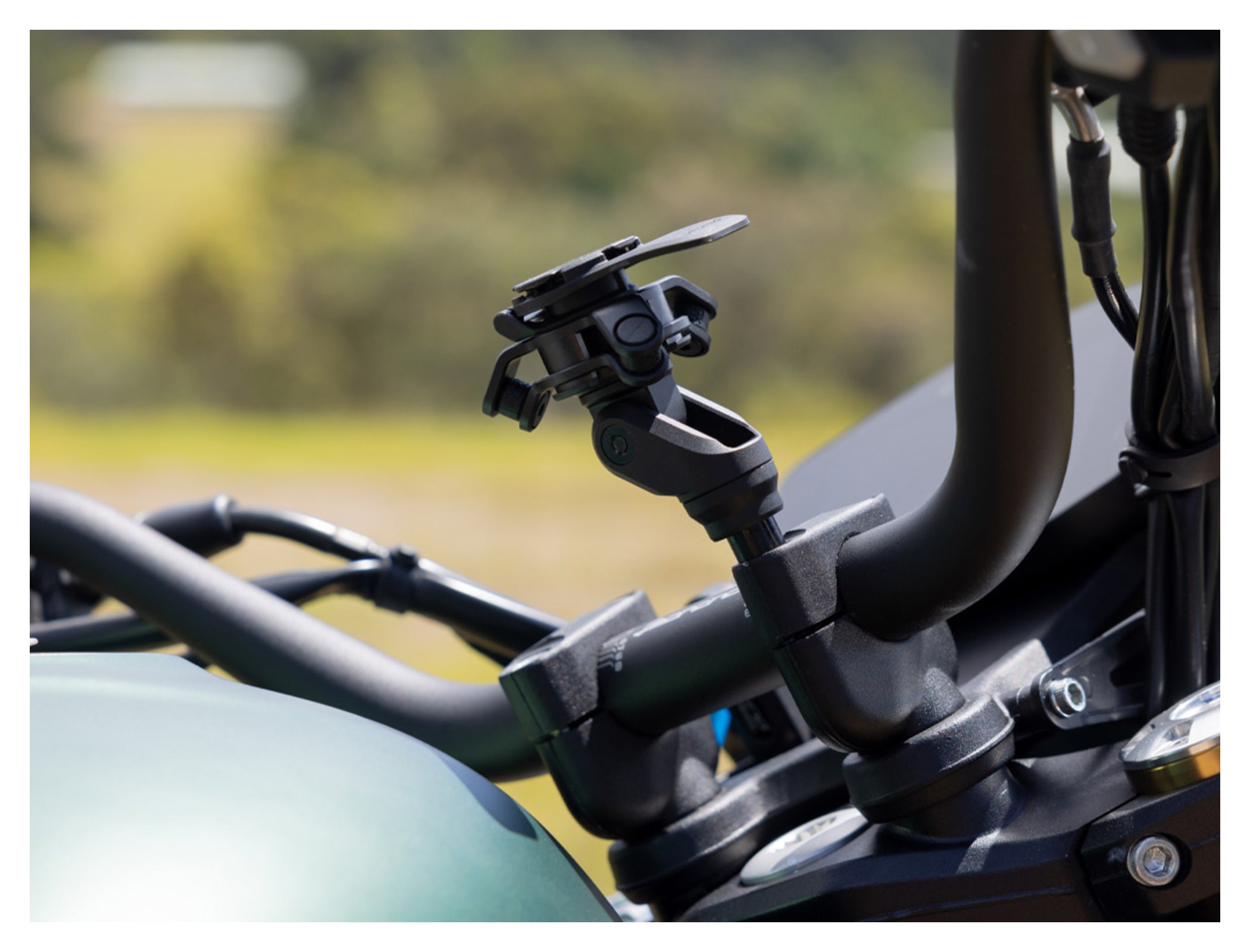 Suport Ghidon Moto Quad Lock PRO - Prindere M8, Aluminiu CNC