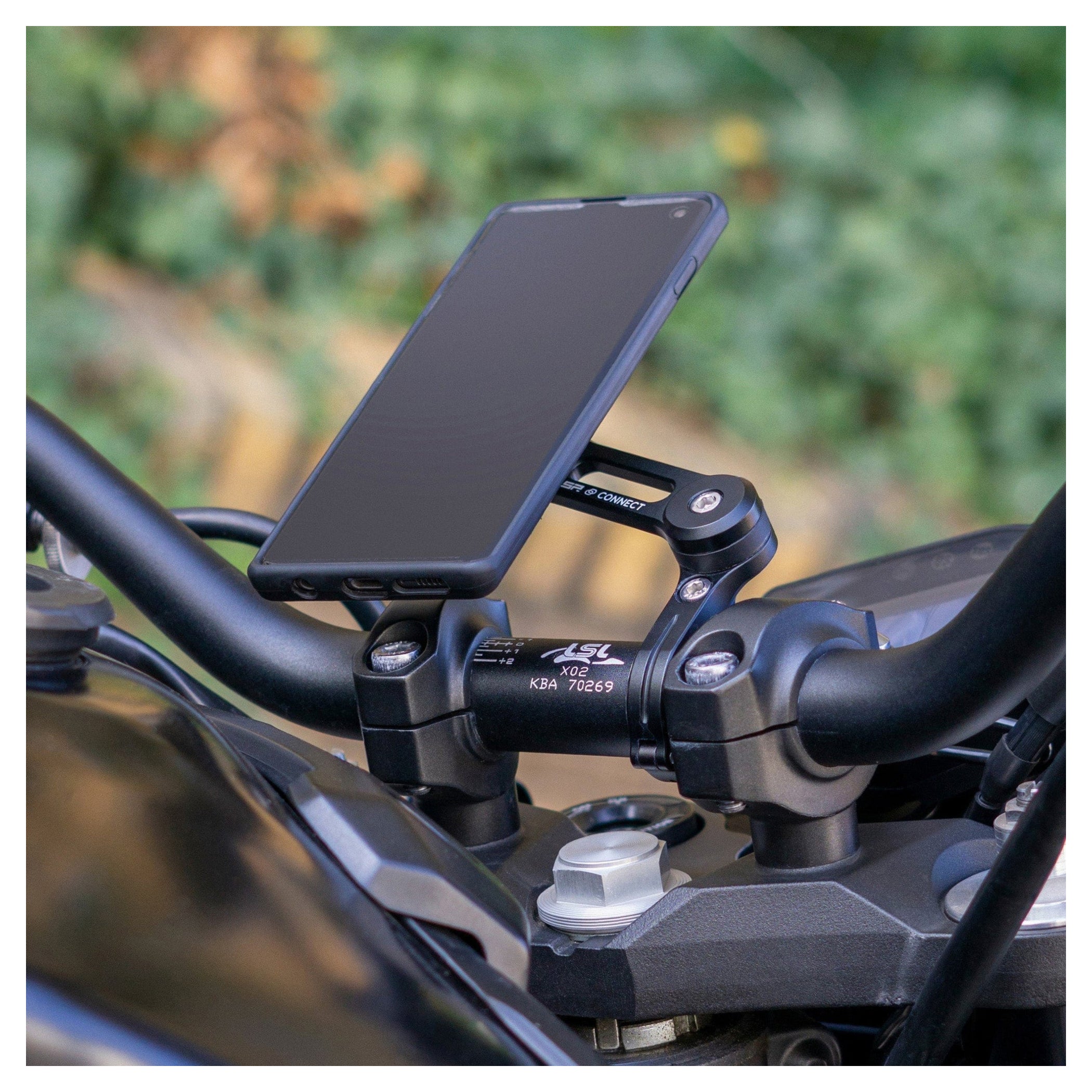 Suport Ghidon Moto SP Connect MOTO MOUNT PRO - Anti-vibrații, Aluminiu CNC