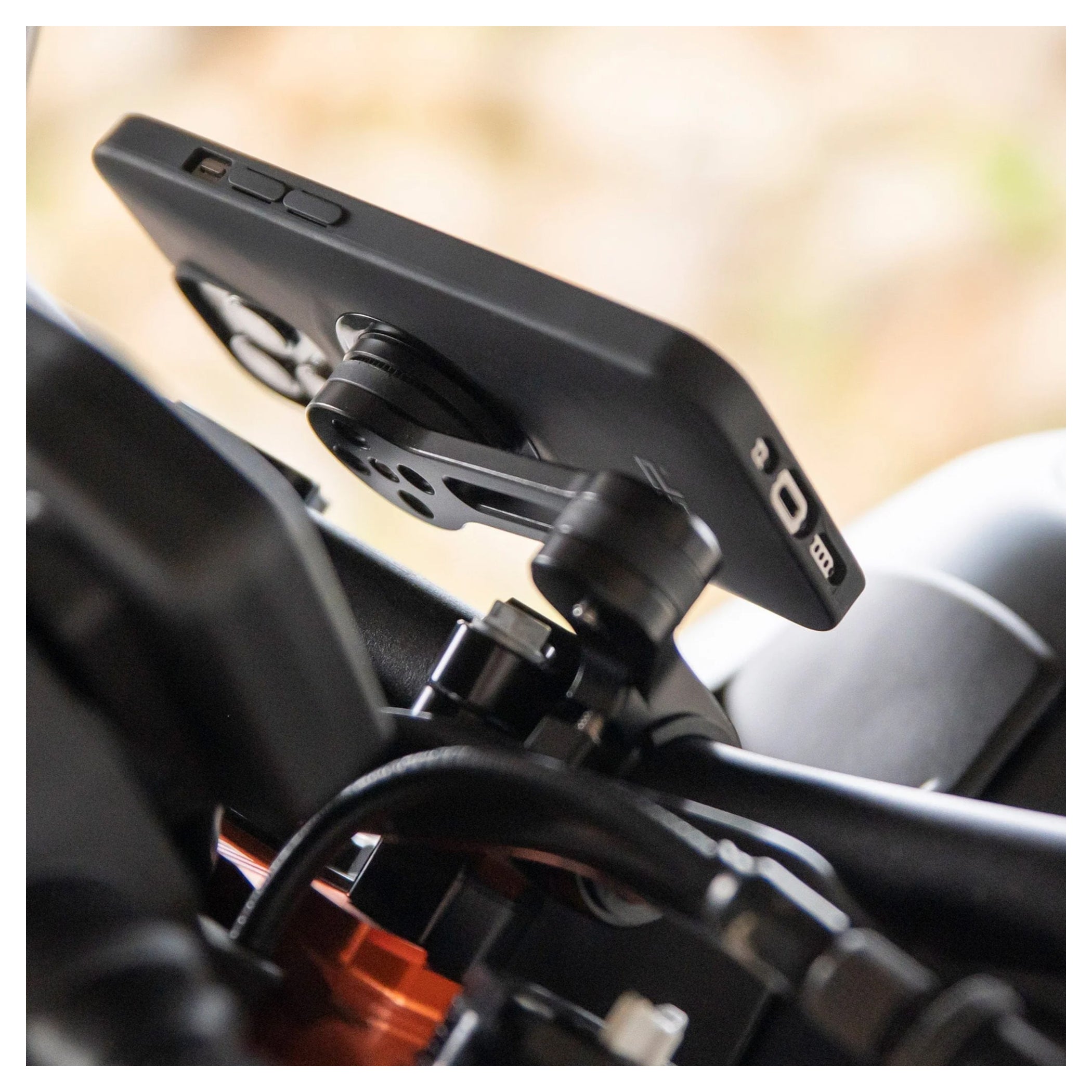 Suport Ghidon Moto SP Connect MOTO MOUNT PRO - Anti-vibrații, Aluminiu CNC