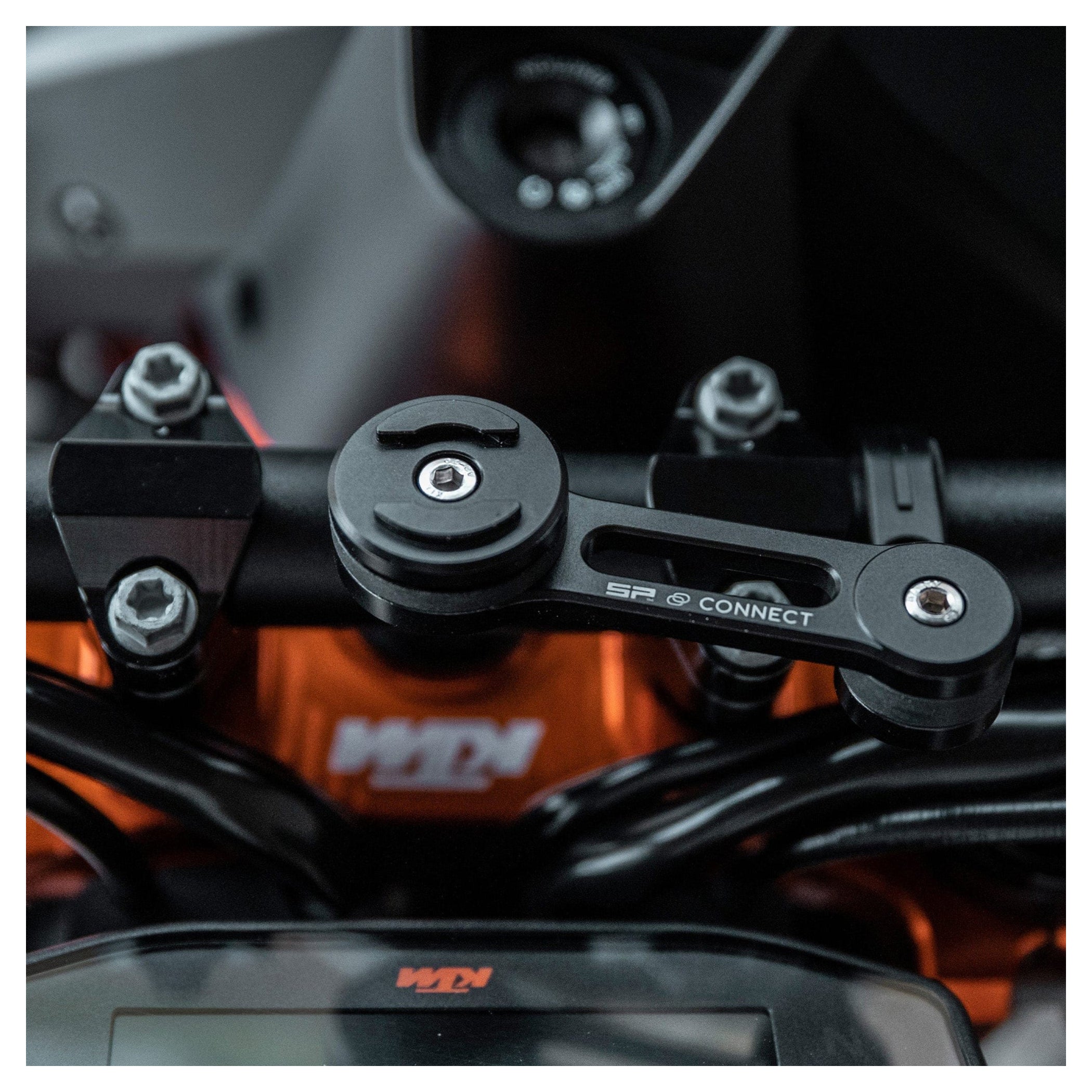 Suport Ghidon Moto SP Connect MOTO MOUNT PRO - Anti-vibrații, Aluminiu CNC