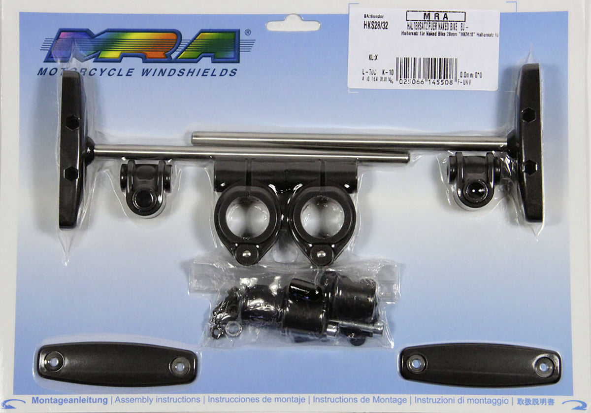 Suport Ghidon MRA pentru Parbrize Moto - Universal, Inox