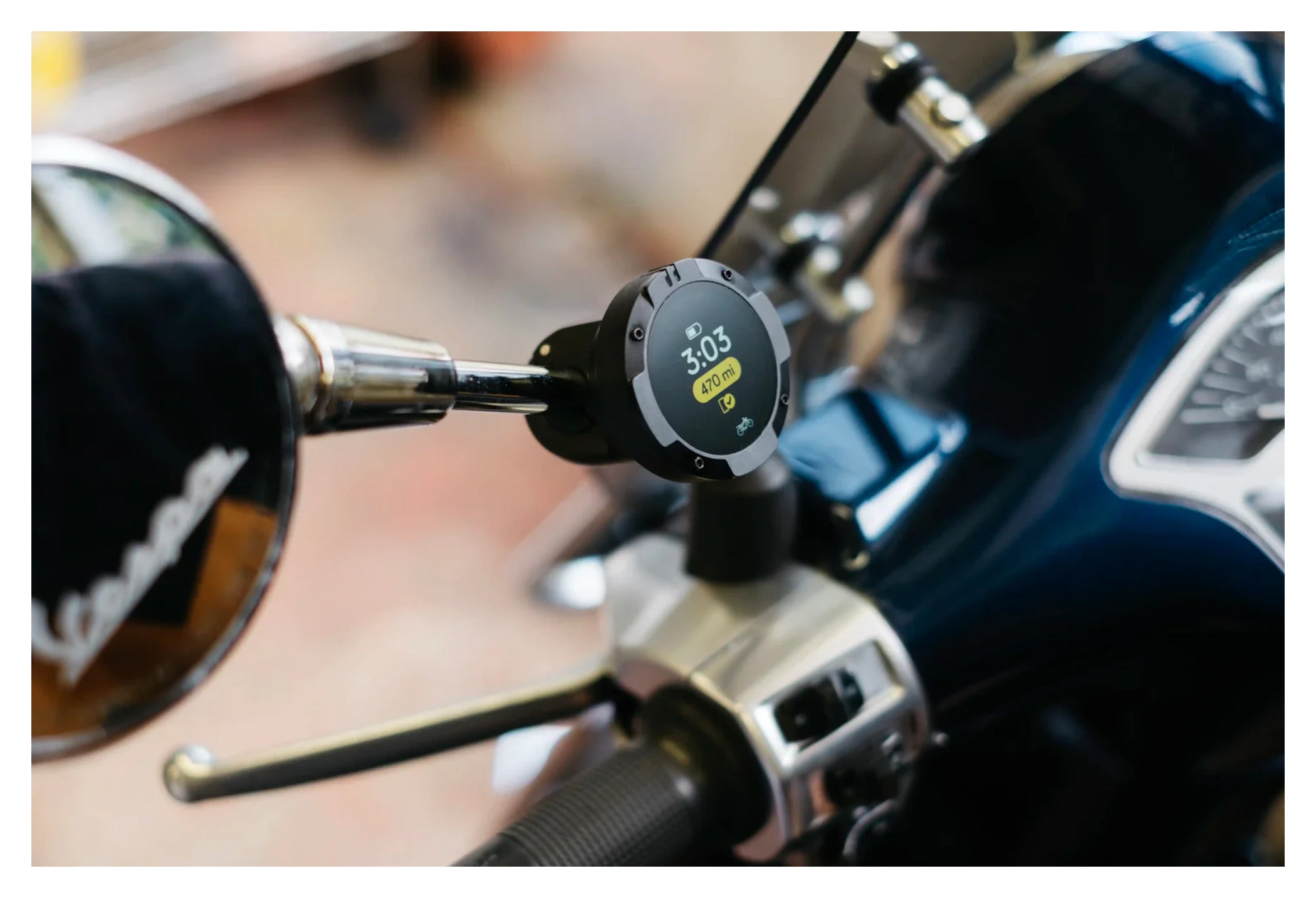 Suport Ghidon/Oglindă Moto II Beeline - Aluminiu Anodizat
