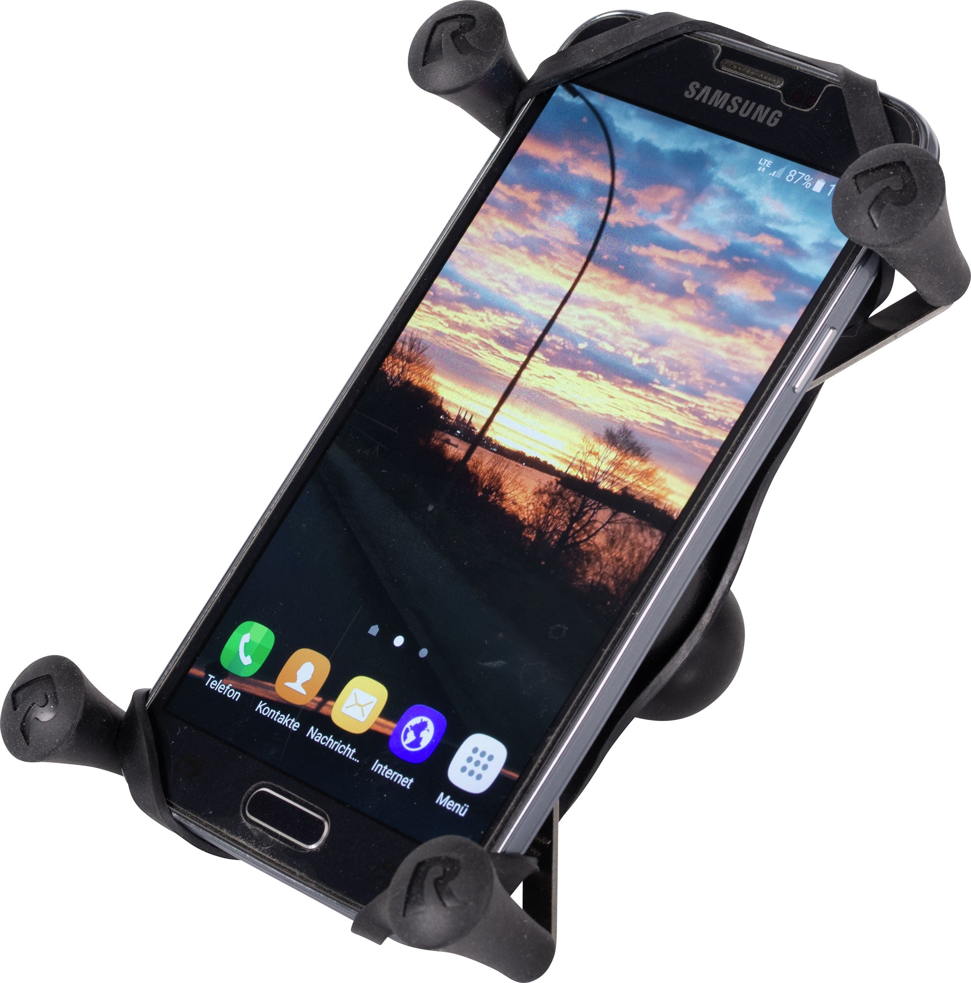 Suport Ghidon Smartphone RAM X-Grip - Universal, Inox