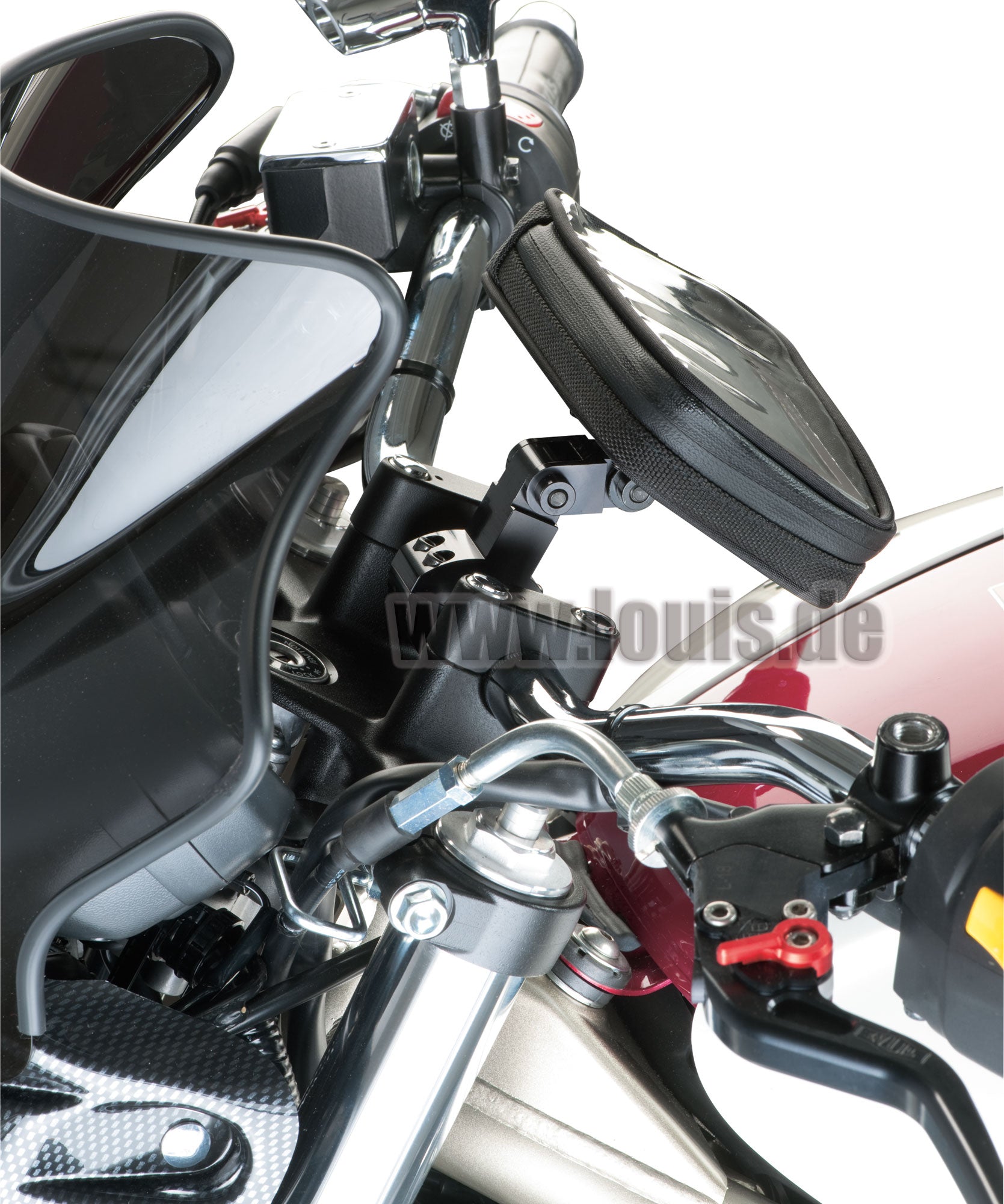 Suport GPS Ghidon 25.4mm Louis - Reglabil, Universal