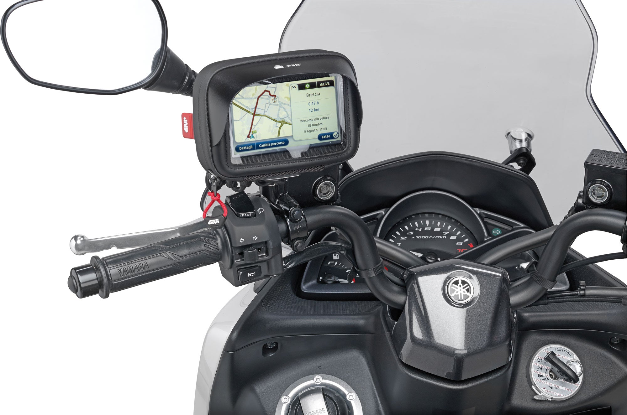 Suport GPS Universal GIVI S954B - Protecție și Vizibilitate