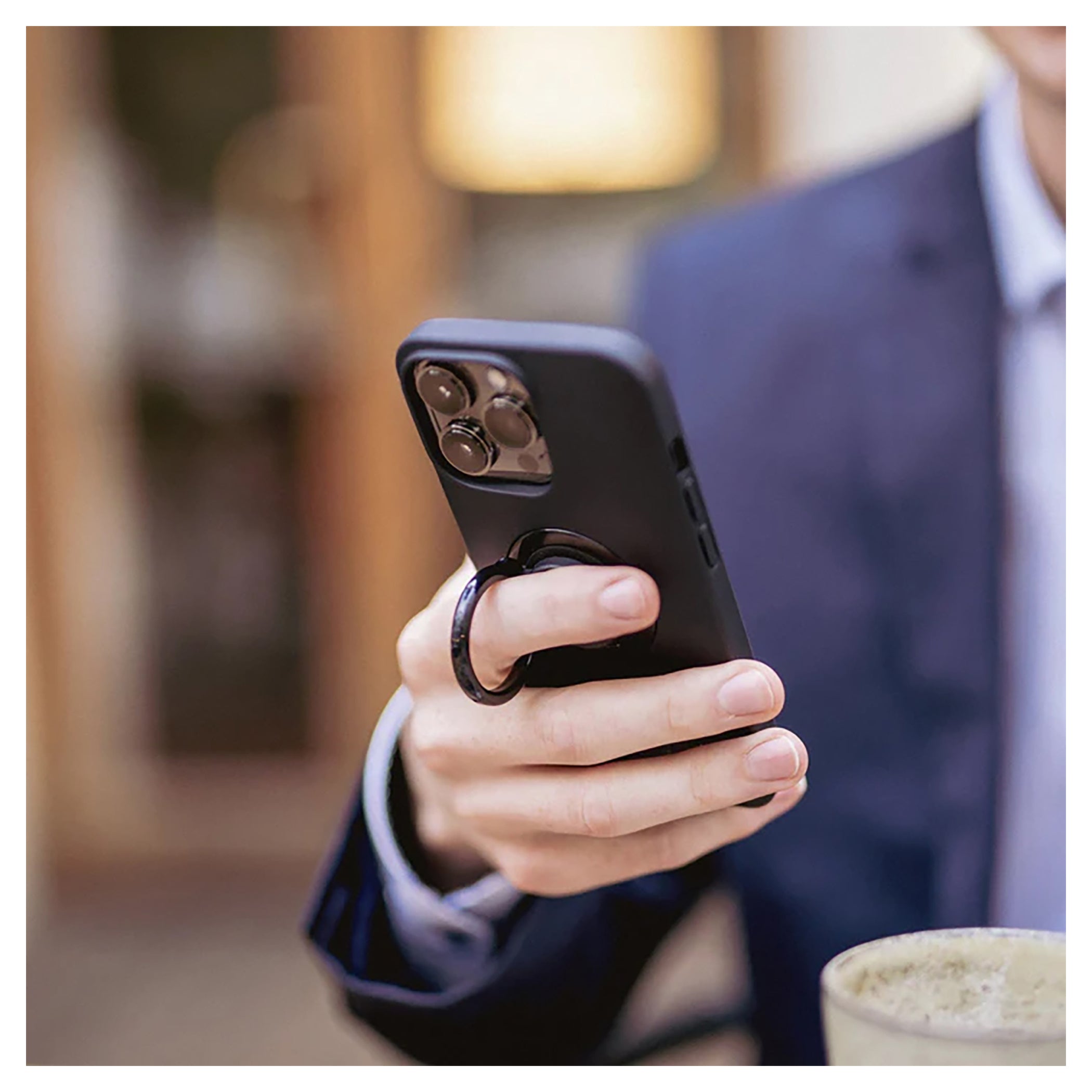 Suport Inel Telefon SP Connect Ring Mount - Siguranță & Versatilitate