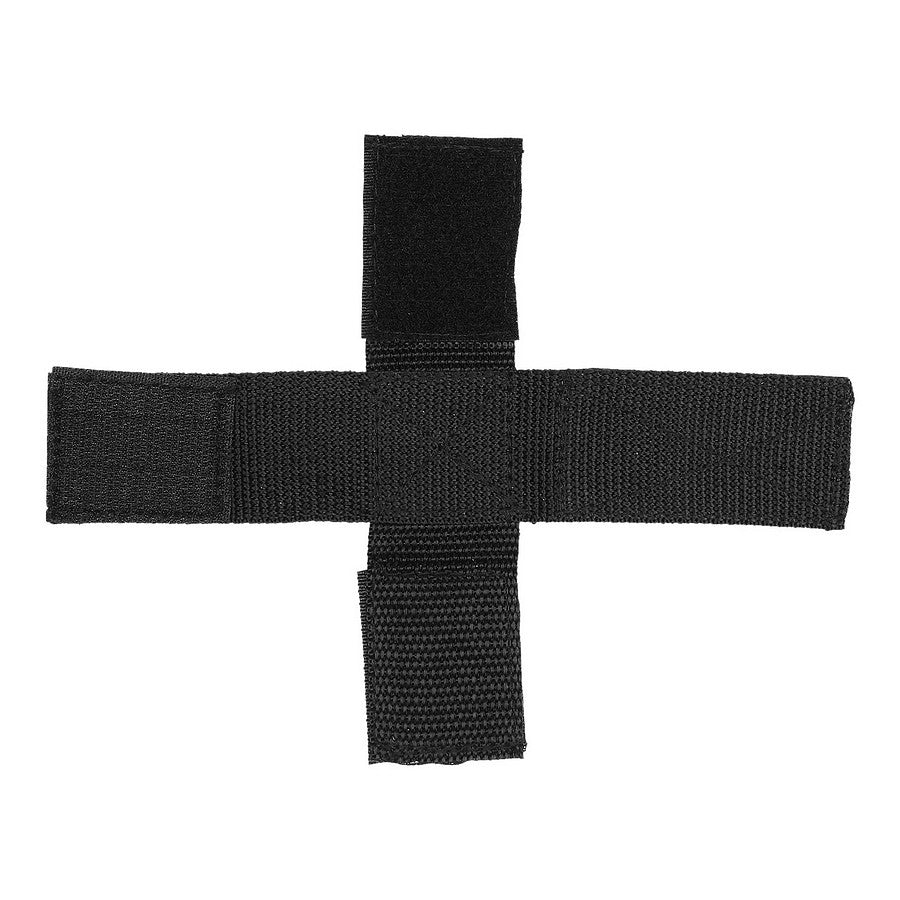 Suport Lanterna Unghiulara Hoeklamphouder met klittenband Negru - Iluminare Tactică Instantă