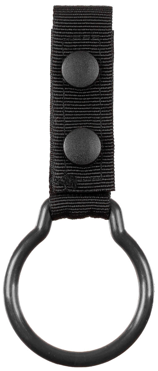 Suport Lanterne cu Inel Negru MFH - 100% Poliester, Buclă 7cm