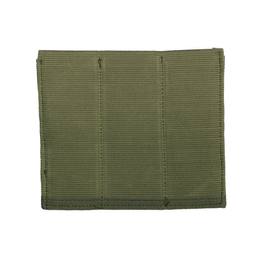 Suport Magazie Pistol Triple Elastic LQ16011-3 Verde - Acces Rapid și Sigur