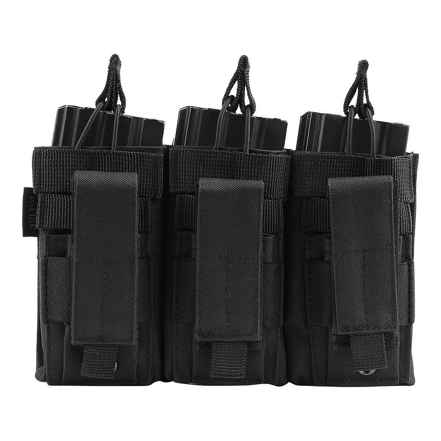 Suport Magazii Triple Kangaroo M4 Negru Condor - Eficiență Tactică Maximă