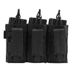 Suport Magazii Triple Kangaroo M4 Negru Condor - Eficiență Tactică Maximă