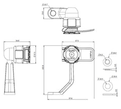 Suport Oglindă Moto Quad Lock - Fixare Sigură Smartphone