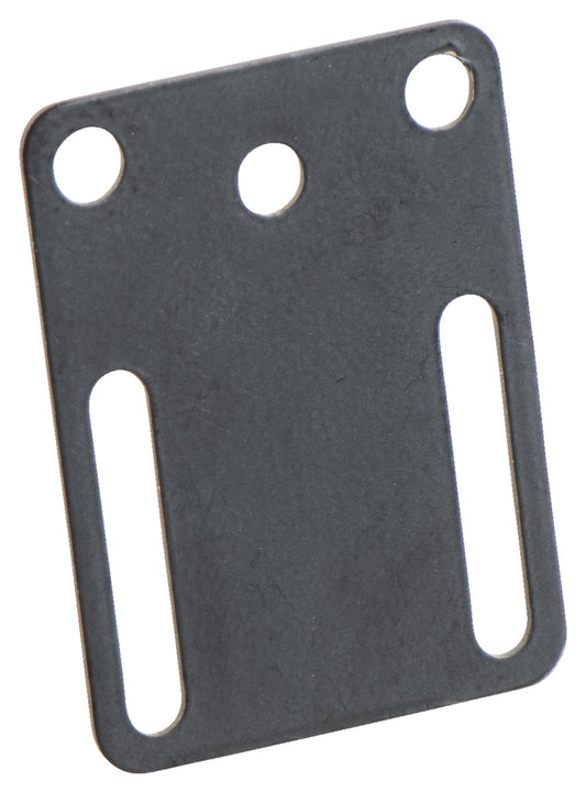 Suport Placă Iluminare Număr Gazzini - Aluminiu CNC, Negru
