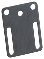 Suport Placă Iluminare Număr Gazzini - Aluminiu CNC, Negru