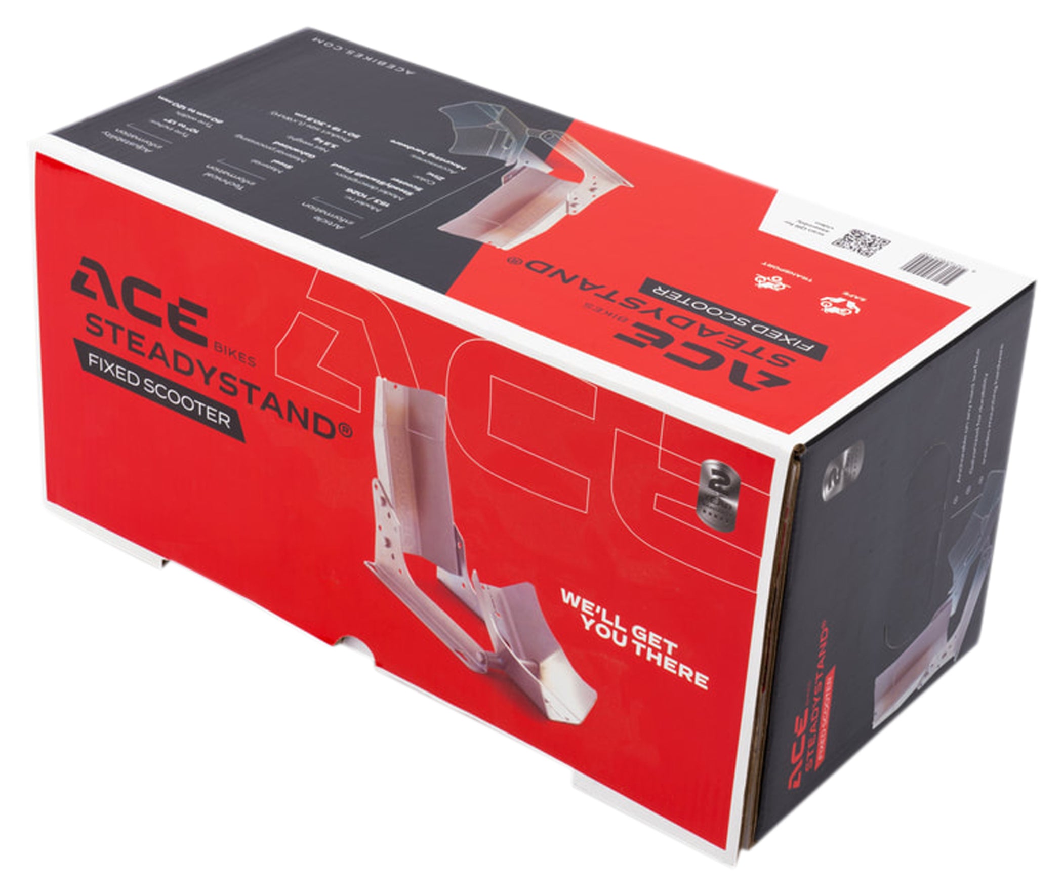 Suport Roată Față Scooter Acebikes SteadyStand Fixed - Transport Sigur