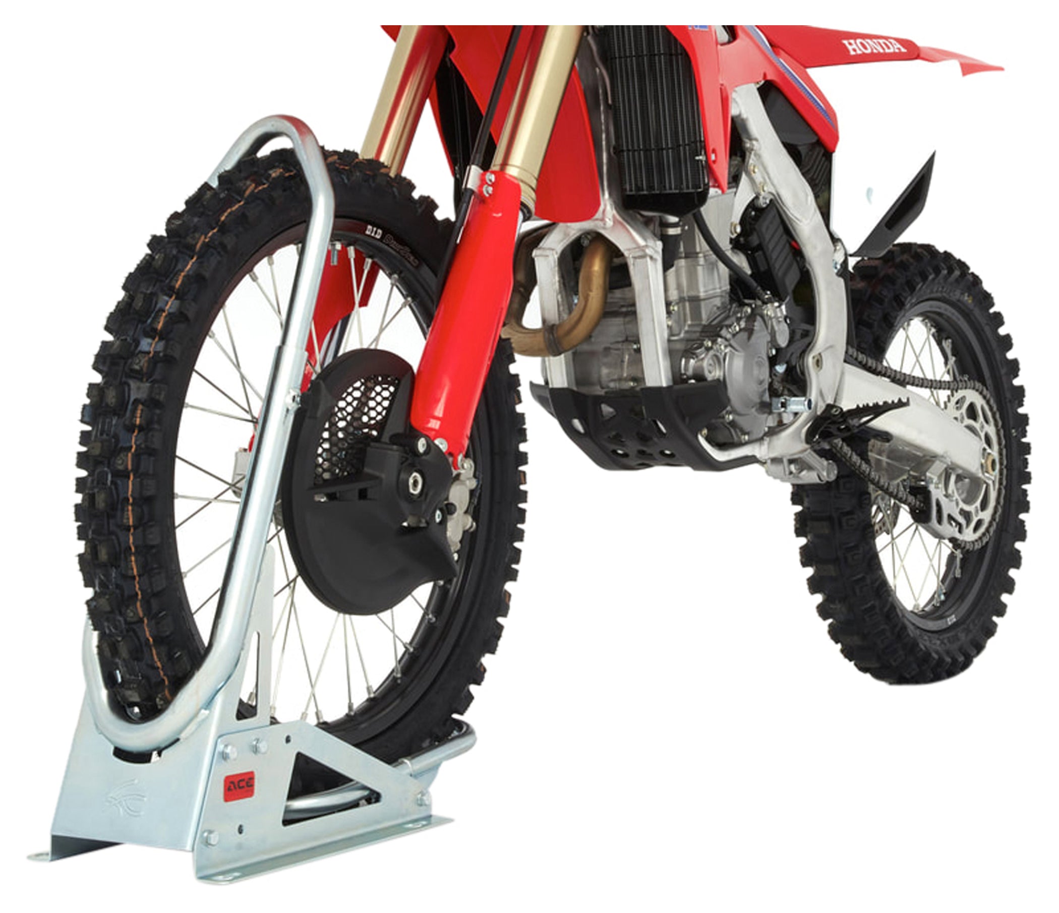 Suport Roată Moto SteadyStand Cross Basic Acebikes - Transport Sigur